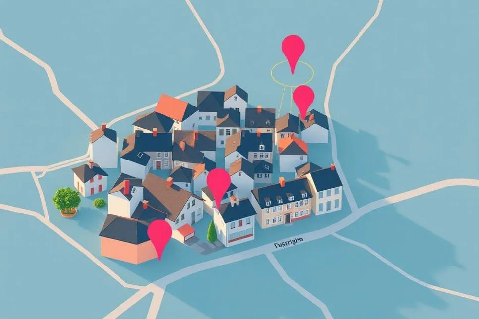 Carte du secteur d'intervention autour de Saint-Dizier (52100)